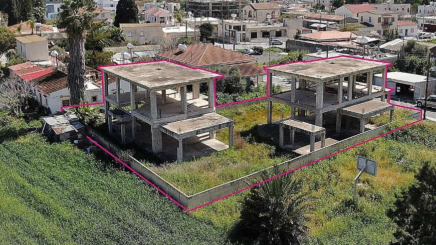 Two x3 bdrms Incomplete Houses in Livadhia, Larnaca