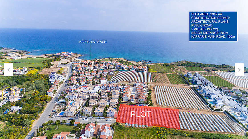 PLOT FOR SALE IN KAPPARIS with Construction Permits