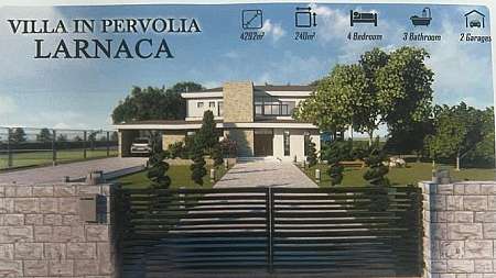 4 bdrm house/Pervolia