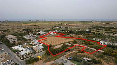 Shared field in Deryneia, Famagusta